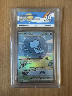 Pokemon TCG Paldean Fates Bubble Mew EX 232/091 Special Illustration Rare ACE 10 - Image 4