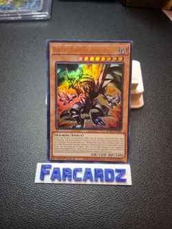 Yugioh!-Red-Eyes Black Fullmetal Dragon ROTA-EN005- 1st Edition- Ultra Rare-(LP) - Image 1