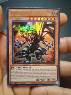 Yugioh!-Red-Eyes Black Fullmetal Dragon ROTA-EN005- 1st Edition- Ultra Rare-(LP) - Image 3