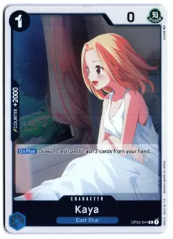 Kaya OP03-044 Foil NM One Piece TCG - Image 1