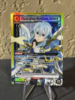 Sinon Sun Goddess Solus Union Arena UE07BT/SAO-1-025 English - Image 1