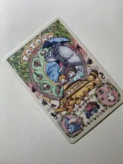 My Neighbor Totoro Hayao Miyazaki ACG Goddess Anime Doujin Waifu Art Tarot Card - Image 4