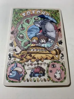 My Neighbor Totoro Hayao Miyazaki ACG Goddess Anime Doujin Waifu Art Tarot Card - Image 5