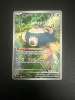 Pokemon TCG Snorlax 051 SV Scarlet & Violet 151 Promo Card Holo NM 1x - Image 1