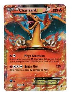 Pokemon Charizard EX XY17 Jumbo Oversized 2014 Promo Card - Image 1