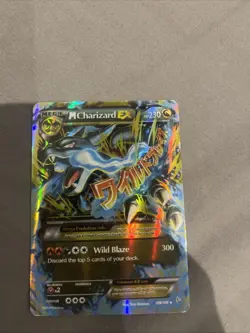 Pokemon Mega-Charizard-EX TCG Flashfire Holo Card 108/106 2016 Secret Rare - Image 1