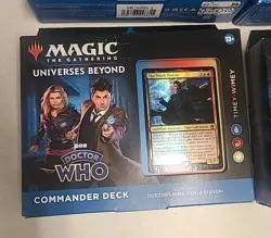 Magic The Gathering Doctor Who Set of All 4 Commander Decks Complete - Image 4