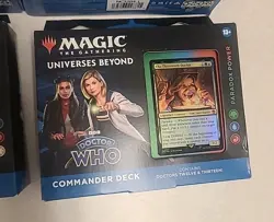 Magic The Gathering Doctor Who Set of All 4 Commander Decks Complete - Image 5