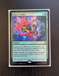 SUPER COMBO Rare Surge Foil TMNT Near Mint MTG - Image 1