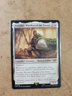 MTG Boromir, Warden of the Tower The Lord of the Rings NON-FOIL NM - Image 1