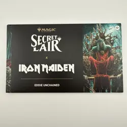 MTG Secret Lair x Iron Maiden: Eddie Unchained Non-Foil In Hand - Image 1