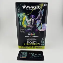 World Shaper - MTG: Edge of Eternities Commander Deck - Sealed Slightly Worn - Image 1