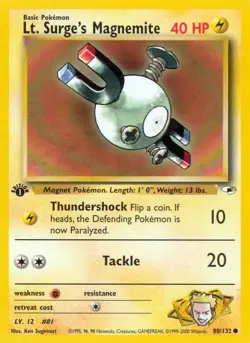 Pokemon Gym Heroes 1st Edition Singles NM - You Pick - All Near Mint - Image 5