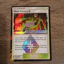 Pokemon Near Mint Heat Factory Prism Star Prism Rare - Lost Thunder 178/214 NM - Image 1