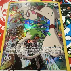 Pokemon TCG Smeargle TG10/TG30 Silver Tempest Full Art Ultra Rare Holo NM - Image 2