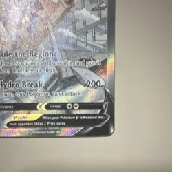 Pokemon Origin Forme Palkia V Full Art Holo 167/189 Astral Radiance 220 HP - Image 5
