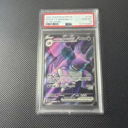 Pokemon TCG Team Rockets Nidoking EX 216/182 Destined Rivals Ultra Rare PSA 10 - Image 1