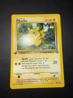 Pokemon TCG Pikachu Jungle 60/64 1st Edition Near Mint! - Image 3