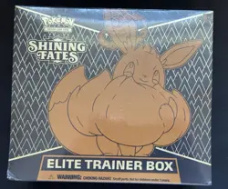 Pokemon TCG Shining Fates Elite Trainer Box ETB Factory Sealed New - Image 1