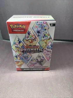 Pokemon TCG S&V Prismatic Evolutions Booster Bundle (6pks) Factory Sealed - Image 1