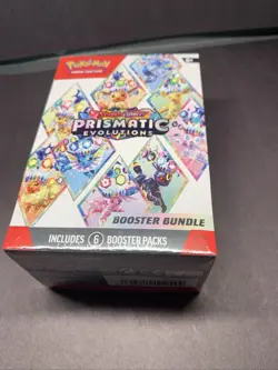 Pokemon TCG S&V Prismatic Evolutions Booster Bundle (6pks) Factory Sealed - Image 3
