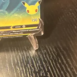 Pokemon Surfing Pikachu V Ultra Rare Full Art Holo 008/025 Celebrations TCG - Image 5