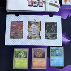 🔥New Pokemon TCG 151 Binder Collection & Promos Lot 🔥3 Sealed Promo & More 🔥 - Image 2