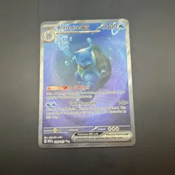 Pokemon Scarlet & Violet 151 Blastoise ex 200/165 Special Illustration Rare NM - Image 2