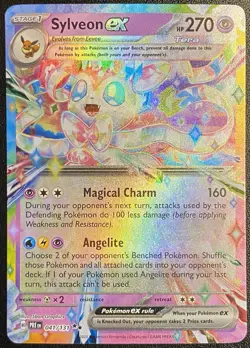 Sylveon ex 041/131 Pokemon TCG S&V Prismatic Evolutions Double Rare NM - Image 1
