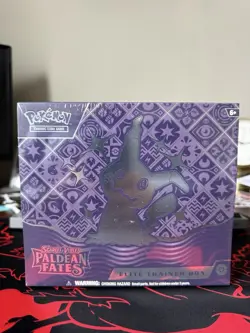 Pokemon TCG Scarlet & Violet Paldean Fates Elite Trainer Box ETB Factory Sealed - Image 1