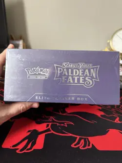 Pokemon TCG Scarlet & Violet Paldean Fates Elite Trainer Box ETB Factory Sealed - Image 3