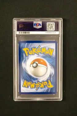 2023 POKEMON PARADOX RIFT #247/182 TAPU KOKO EX SPECIAL ILLUSTRATION RARE PSA 8 - Image 2