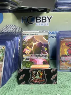 Pokemon TCG Janine's Secret Art 173/131 SIR Prismatic Evolutions - Image 1