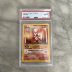 2000 Pokemon Neo Genesis Magby 23/111 PSA 6 - Image 3