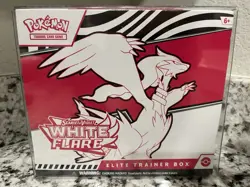 Pokemon Scarlet & Violet White Flare SEALED Elite Trainer Box ETB - Image 1