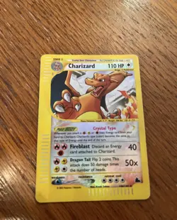 Pokemon TCG Charizard Crystal Skyridge Reverse Holo 146/144 2003 - Image 1
