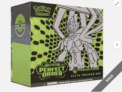 Pokemon Center Perfect Order ETB Preorder (Pre sale confrimed) 3/27/2026 - Image 1