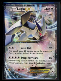 2015 POKEMON XY ANCIENT ORIGINS #68/98 LUGIA EX - Image 1