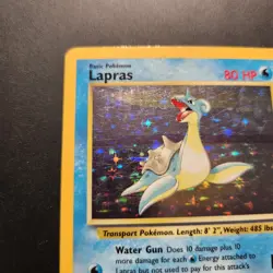 1999 Lapras 10/62 - Fossil Holo Rare - Pokemon TCG - MP - Image 5