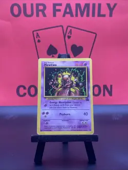 Mewtwo 14 Black Star Promo Regular 1999 WOTC Pokemon TCG HP - Image 1