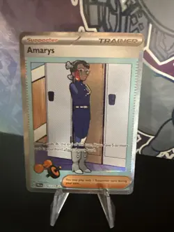 Amarys 170/131 Special Illustration Rare Pokemon TCG Prismatic Evolutions NM - Image 1