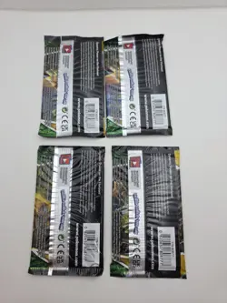 Pokemon Sword & Shield Evolving Skies TCG Booster Pack Lot of 4 - Image 2