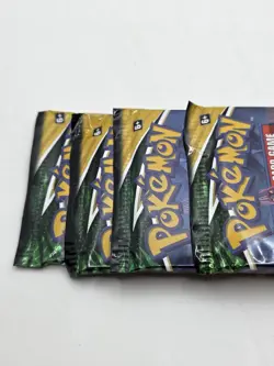 Pokemon Sword & Shield Evolving Skies TCG Booster Pack Lot of 4 - Image 4