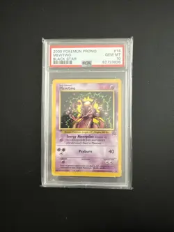 2000 POKEMON PROMO BLACK STAR #14 MEWTWO PSA 10 - Image 1