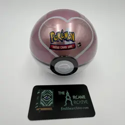 Pokemon Love Ball Pokeball Tin Factory Sealed - J21 - Valentines Tin - Image 1