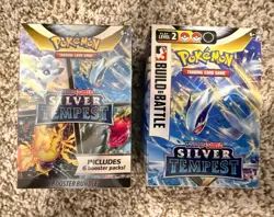 Pokemon Silver Tempest Sword & Shield Booster Bundle + Build and Battle - Image 1