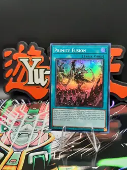 Yu-Gi-Oh! Primite Fusion DUAD-EN065 Super Rare 1st Ed NM - Image 1