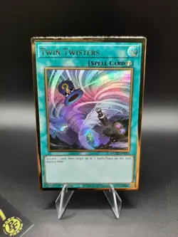 Yu-Gi-Oh! Twin Twisters MGED-EN043 (Gold) Ultra Rare 1st Ed *Pack Fresh* - Image 1