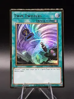 Yu-Gi-Oh! Twin Twisters MGED-EN043 (Gold) Ultra Rare 1st Ed *Pack Fresh* - Image 3