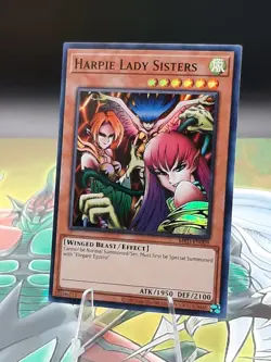 Yu-Gi-Oh! Harpie Lady Sisters MRD-EN009 25th Super Rare Unlimited NM - Image 1